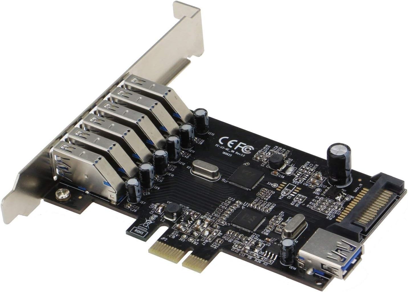 carte d'extension mPCIe  Multiports USB 3.1 (4-ports)